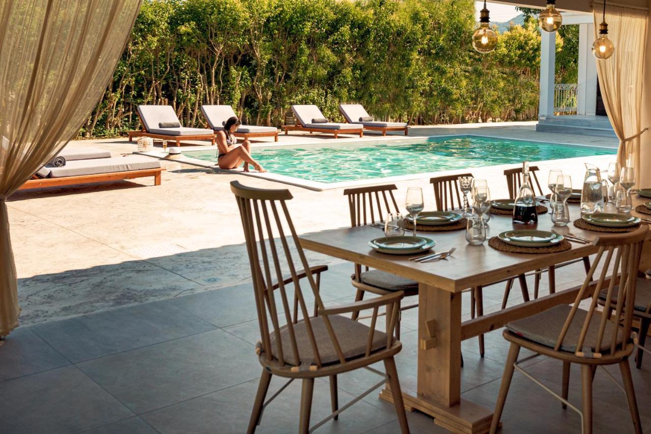 Aigli Villa Agios Kirikos  Ngoại thất bức ảnh