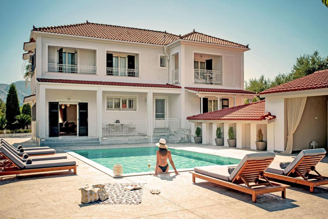 Aigli Villa Agios Kirikos  Ngoại thất bức ảnh