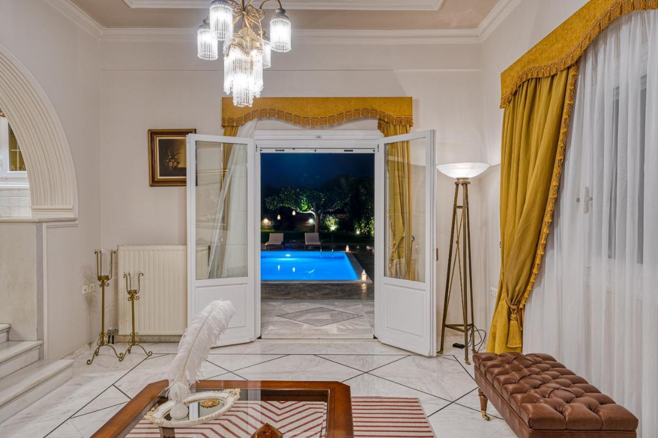 Aigli Villa Agios Kirikos  Ngoại thất bức ảnh