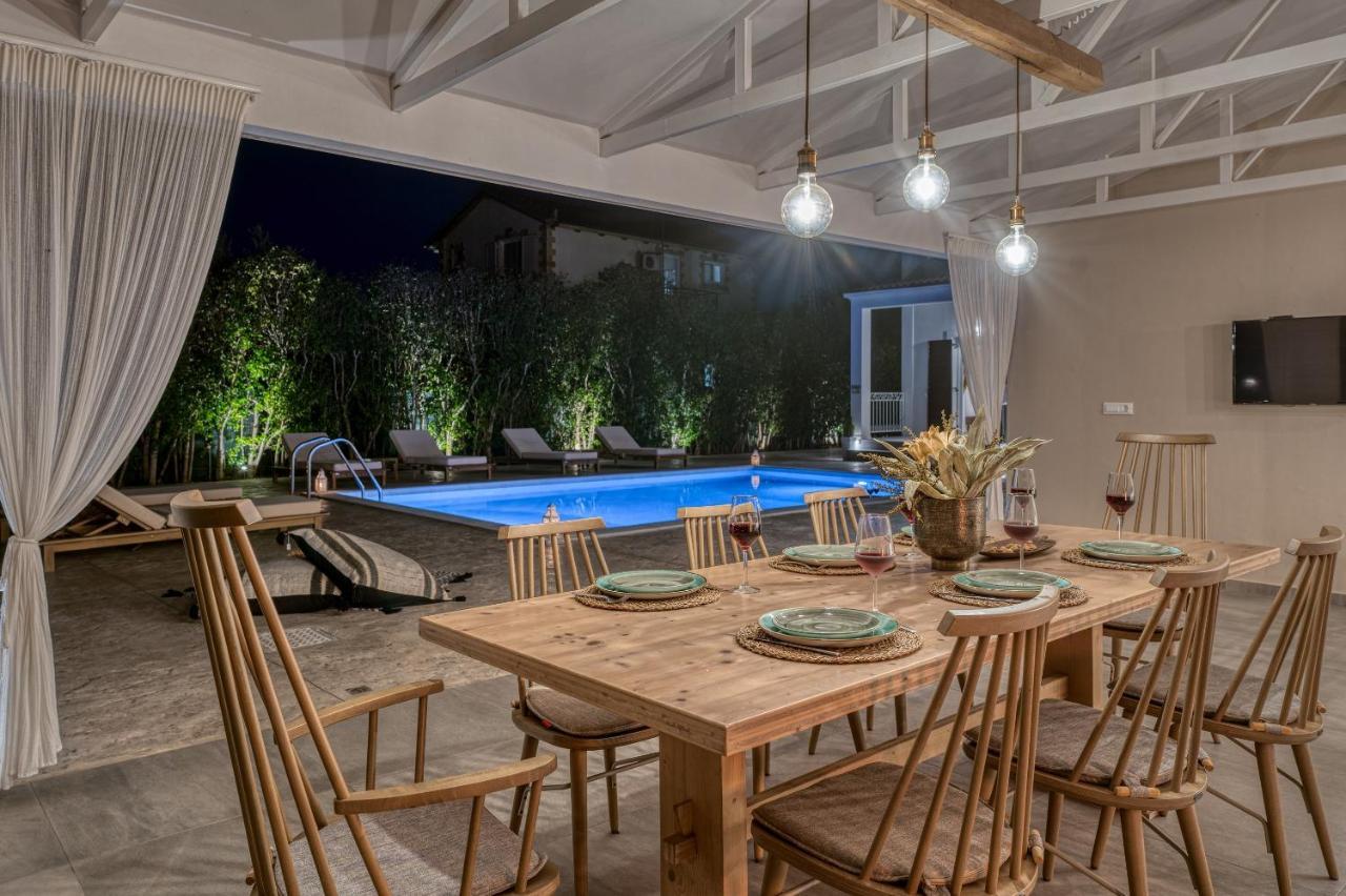 Aigli Villa Agios Kirikos  Ngoại thất bức ảnh
