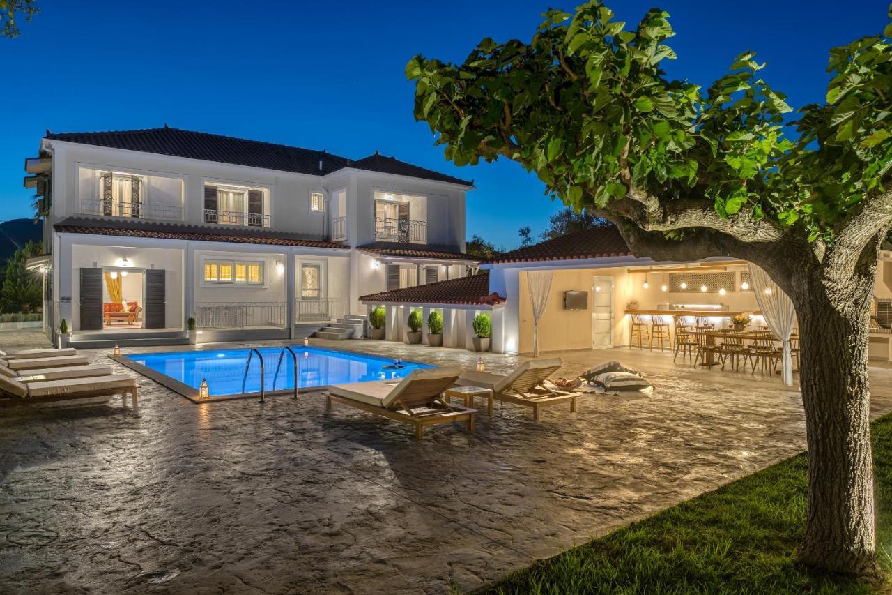 Aigli Villa Agios Kirikos  Ngoại thất bức ảnh