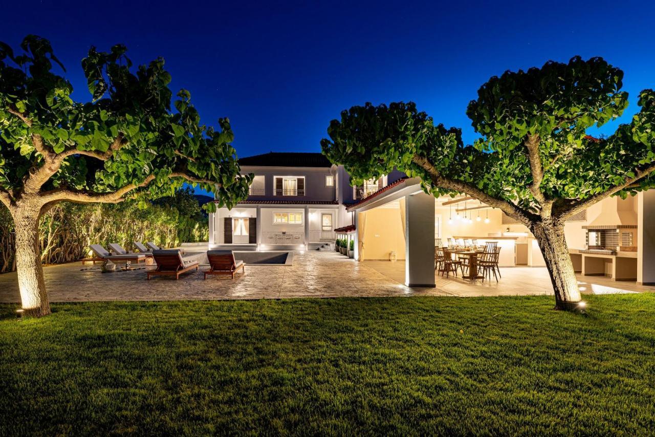 Aigli Villa Agios Kirikos  Ngoại thất bức ảnh