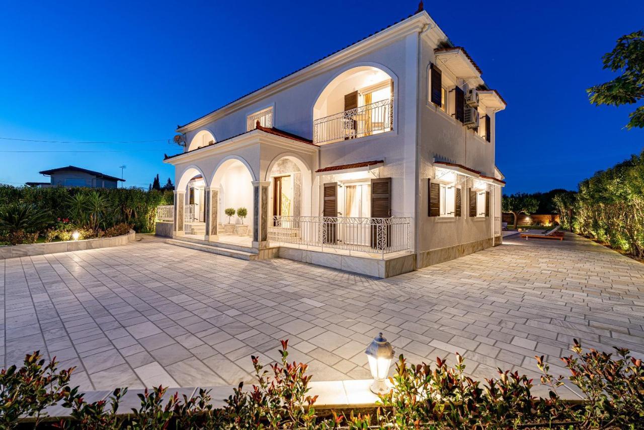 Aigli Villa Agios Kirikos  Ngoại thất bức ảnh