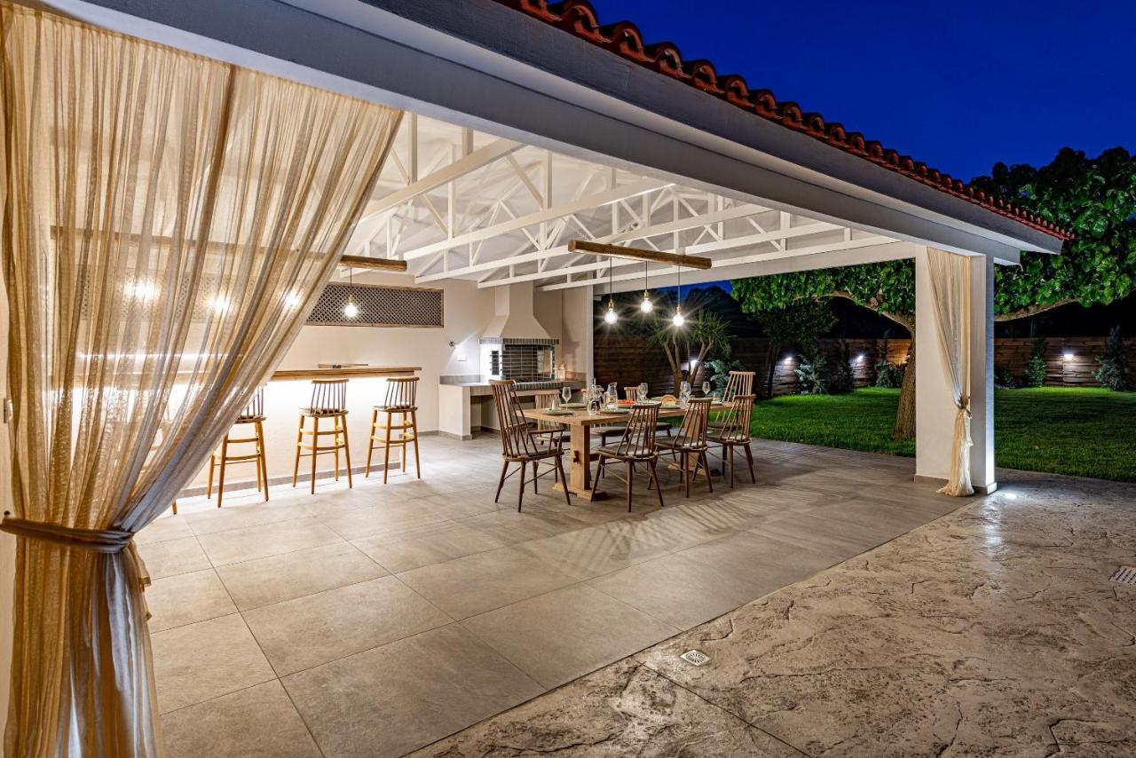 Aigli Villa Agios Kirikos  Ngoại thất bức ảnh